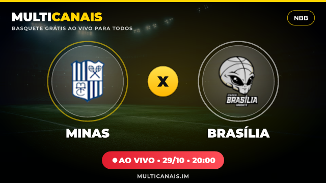 Banner Minas x Brasília