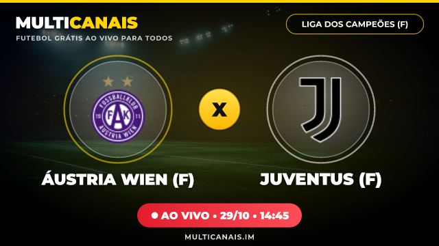 Áustria Wien (F) x Juventus (F)