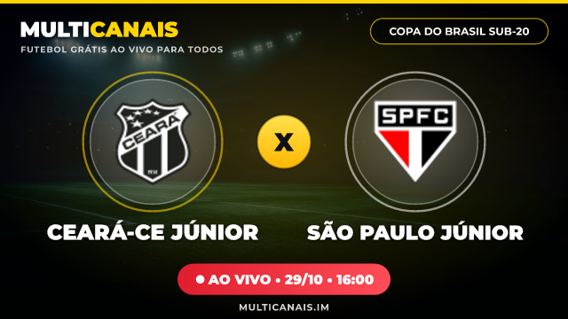 Ceará-CE Júnior x São Paulo Júnior